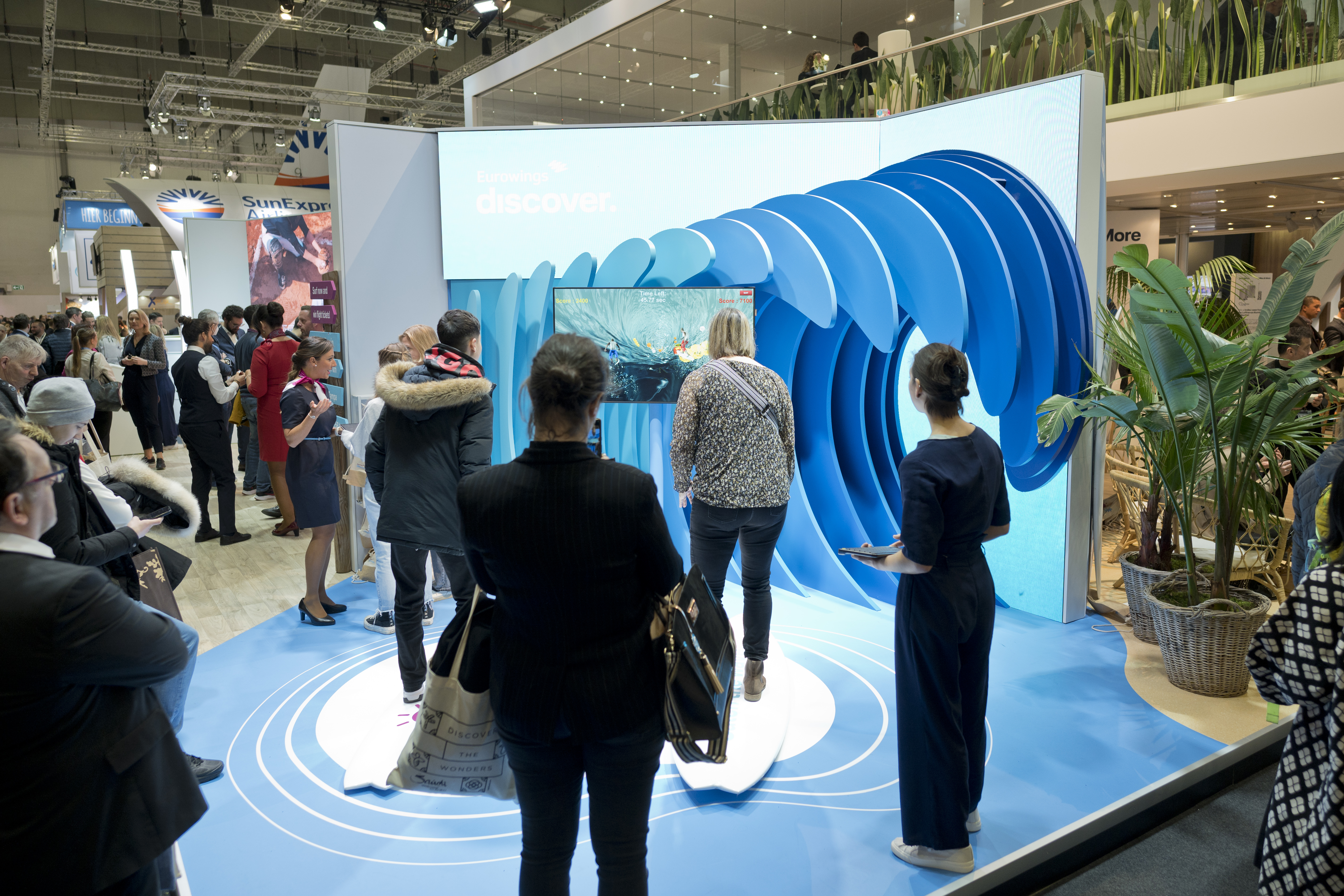 Surfen auf der Welle